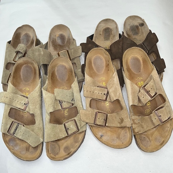 Birkenstock Other - 4  pair pre-owned Birkenstocks, Arizona Suede size 40EU unisex